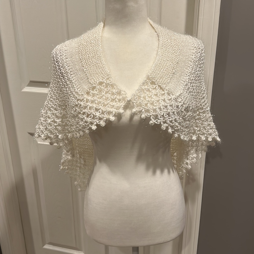 Brand New Hand Made Wedding Shawl
